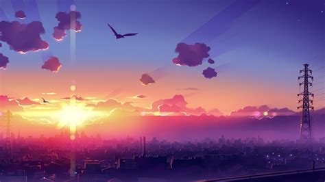 drawing, Colorful, Cityscape, Anime Wallpapers HD / Desktop and Mobile Backgrounds