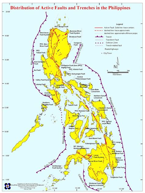 Active Fault and Trenches in the Philippines...-PHIVOLCS | Earth ...