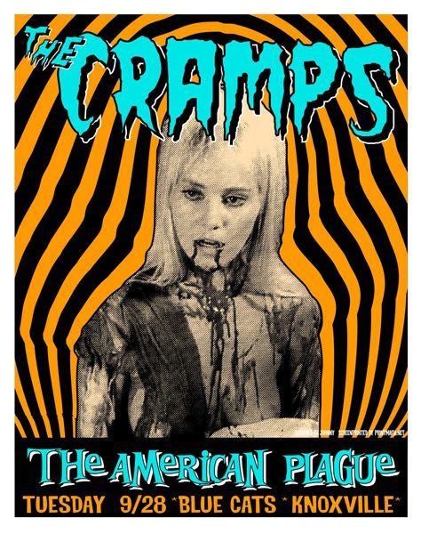 The Cramps | Punk rock art, Vintage concert posters, The cramps