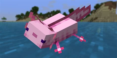 Minecraft Player Makes an Adorable Axolotl Statue