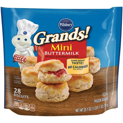 pillsbury grand biscuits calories