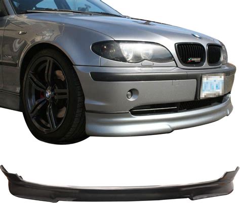 Front Bumper Lip Fits 1999-2003 BMW E46 | H Style Black PU Front Lip ...