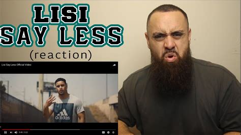 Lisi Say Less [REACTION VIDEO] - YouTube