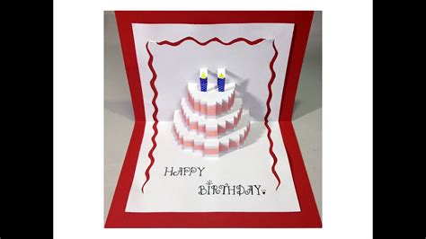 Happy Birthday Pop Up Card Free Template - Mightyprintingdeals.com