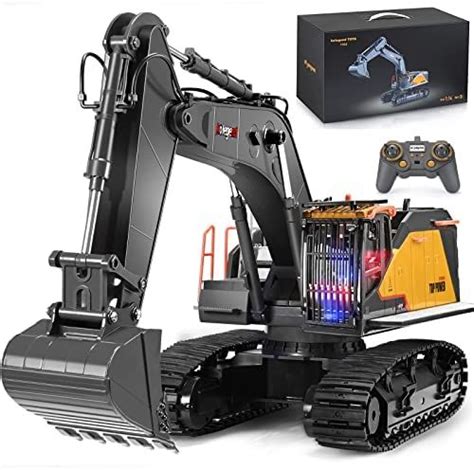 Only $129.99 22 Channel RC Excavator Metal Shovel Independent Arms 1/14 ...