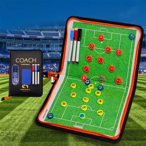 With Zipper Magnetic Soccer Tactic Board /Football Coach Board -in Soccers from Sports ...