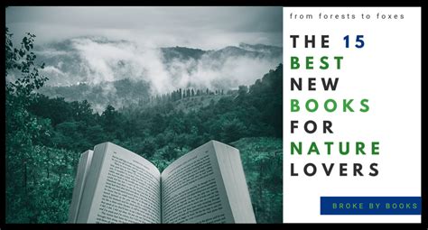 15 Best New Books for Nature Lovers - Broke by Books