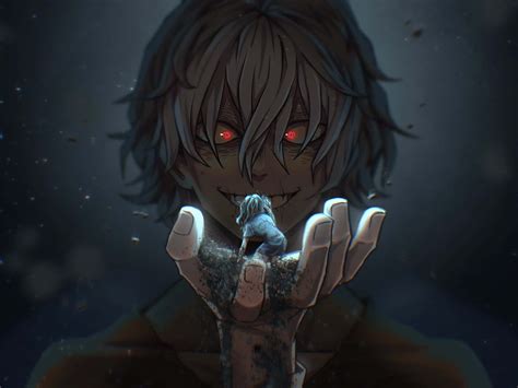 Download Tomura Shigaraki, Leader of the League of Villains Wallpaper | Wallpapers.com