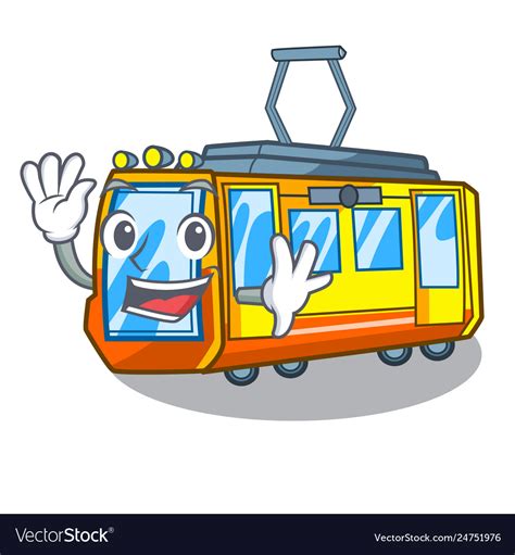 Electric Train Clipart Vector