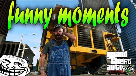 GTA V - Funny moments | MrWikky92 - YouTube