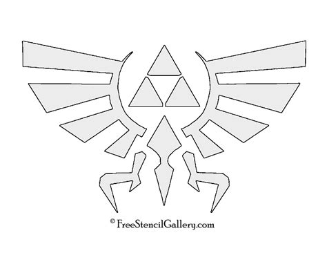 Majoras Mask Pumpkin Stencil