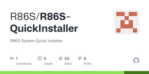 GitHub - R86S/R86S-QuickInstaller: R86S System Quick Installer