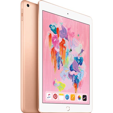 Apple 9.7" iPad (Early 2018, 128GB, Wi-Fi Only, Gold) MRJP2LL/A