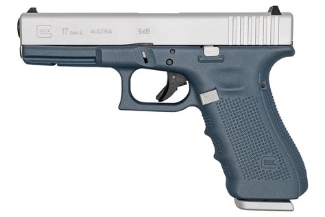 Shop Glock 17 Gen4 9mm 17-Round Pistol with Cerakote Titanium Blue Finish for Sale Online ...