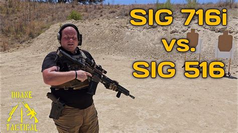 Sig 516 vs. Sig 762i (just shooting drills) - YouTube