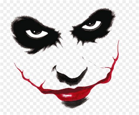 Joker Face Drawings 4 Drawing 64 Joker Face Drawings - Joker Png - Free ...