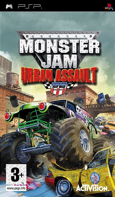 Monster Jam – Urban Assault ROM & ISO - PSP Game