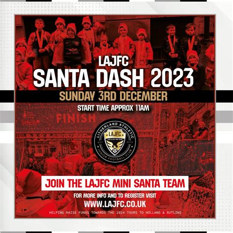 LAJFC Mini Santa Dash 2023 – Litherland Athletic JFC