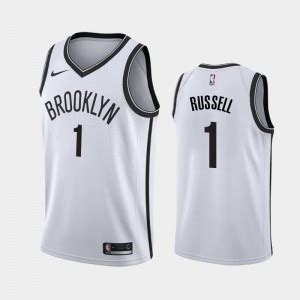 D'Angelo Russell Nets Jersey - D'Angelo Russell Brooklyn Nets Jersey - biggie jersey ...