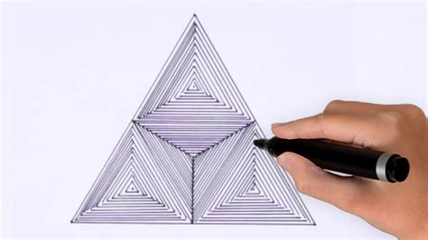 Drawing With Triangles Only - Demi es Elena