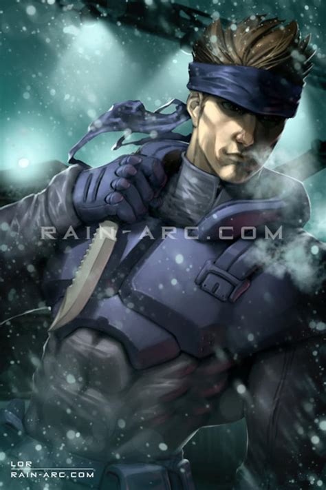 Buy Solid Snake From Metal Gear Solid Art Print Online in India - Etsy