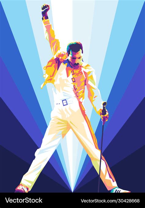 Freddie Mercury Vector