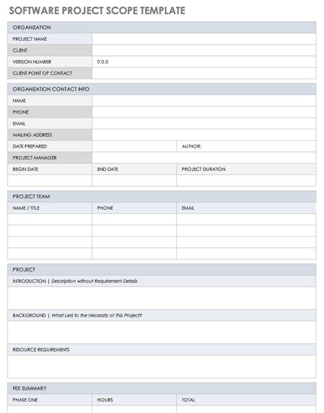 Project Scope Statement Template | Classles Democracy