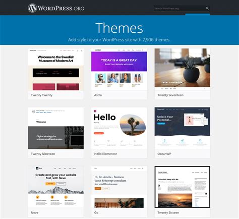 Wordpress Template Structure