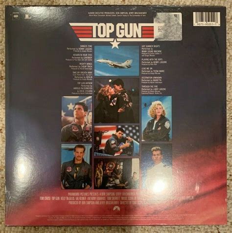 Top Gun Soundtrack Limited Edition Red Colored Vinyl LP - Vinyl Records