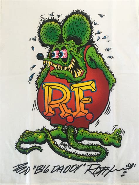 Rat Fink #12 Full Color on Front Kids T-Shirt - Ed Roth's Rat Fink