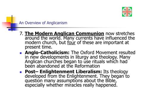 PPT - An Overview of Anglicanism PowerPoint Presentation, free download ...