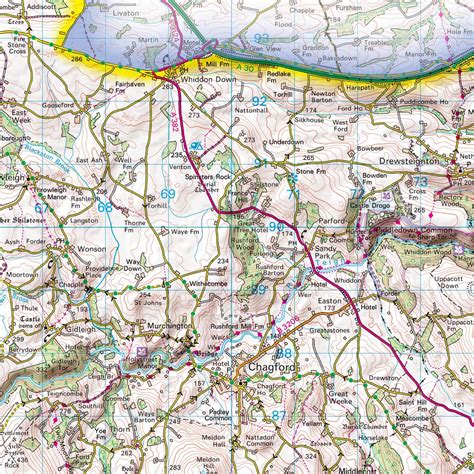 Dartmoor National Park - Map Poster from Love Maps On...