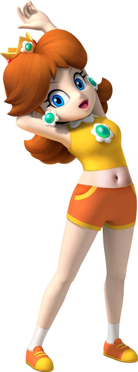 Daisy Stretching Midriff Edit by HonkGoof on DeviantArt