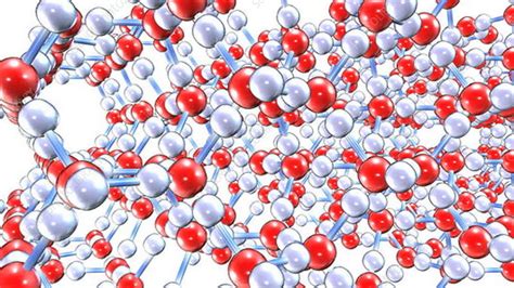 Water phase changes, molecular model. - Stock Video Clip - K001/2431 - Science Photo Library