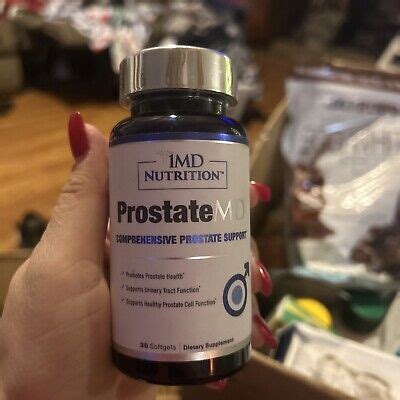 1MD Nutrition ProstateMD Saw Palmetto Prostate Support Supplement 30 ...