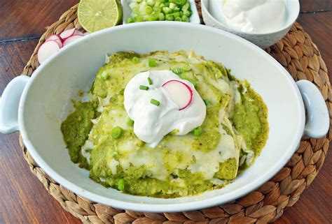 Chicken Enchiladas Verdes | Modern Honey