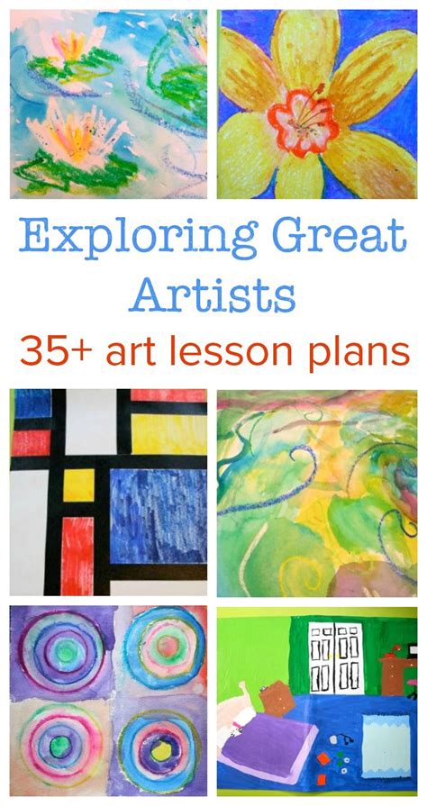 Kindergarten Art Lesson Plans