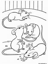 Free Printable Mice Coloring Pages sketch template