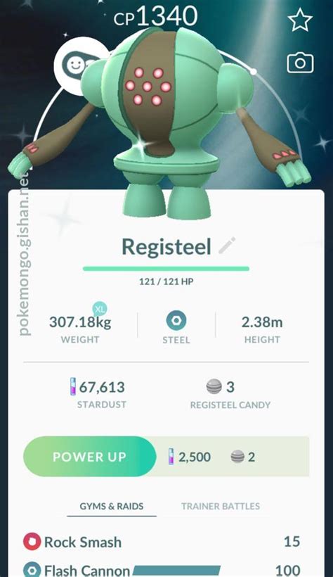 Registeel - Pokemon Go