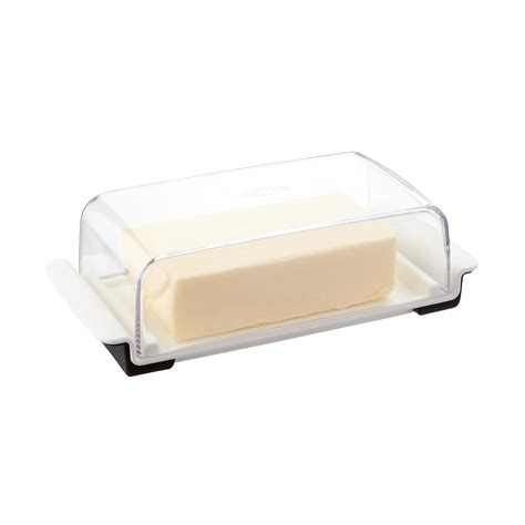 OXO Wide Plastic Butter Dish | The Container Store