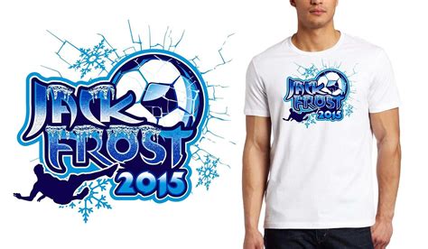 Cool Frost Soccer logo design for tshirt by UrArtStudio - UrArtStudio