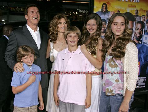 biggest body builders: Arnold Schwarzenegger family pictures