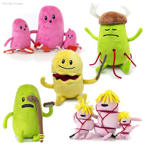 If It's Hip, It's Here (Archives): 'Dumb Ways To Die' Characters Stay Alive As Plushies.