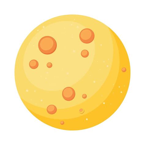 yellow full moon 16762883 Vector Art at Vecteezy