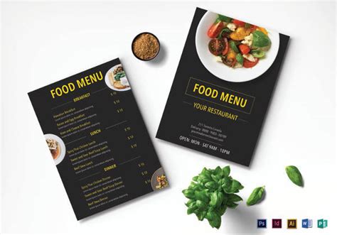 140+ Menu Template - Download Free Document in PSD, PDF, Word