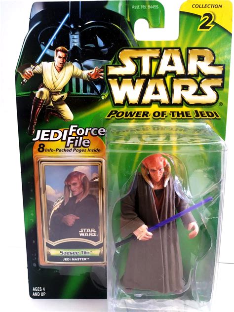 Saesee Tiin “Jedi Master #.0300)” (Star Wars “POTJ-Jedi Force File ...