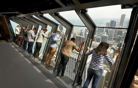 360 Chicago Observation Deck The majority of view seekers in Chicago ...