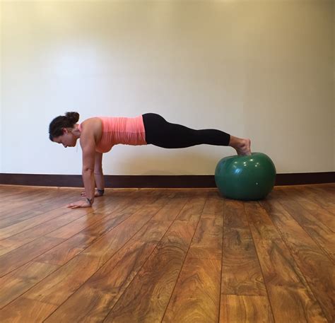 4 Stability Ball Plank Variations for a Seriously Solid Core - Fit ...