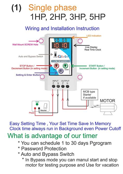 ⏰Automatic Timer Switch For Solar... - Electronics Quality