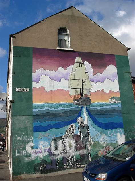 Belfast murals, Falls road | Belfast is famous for its polit… | Flickr